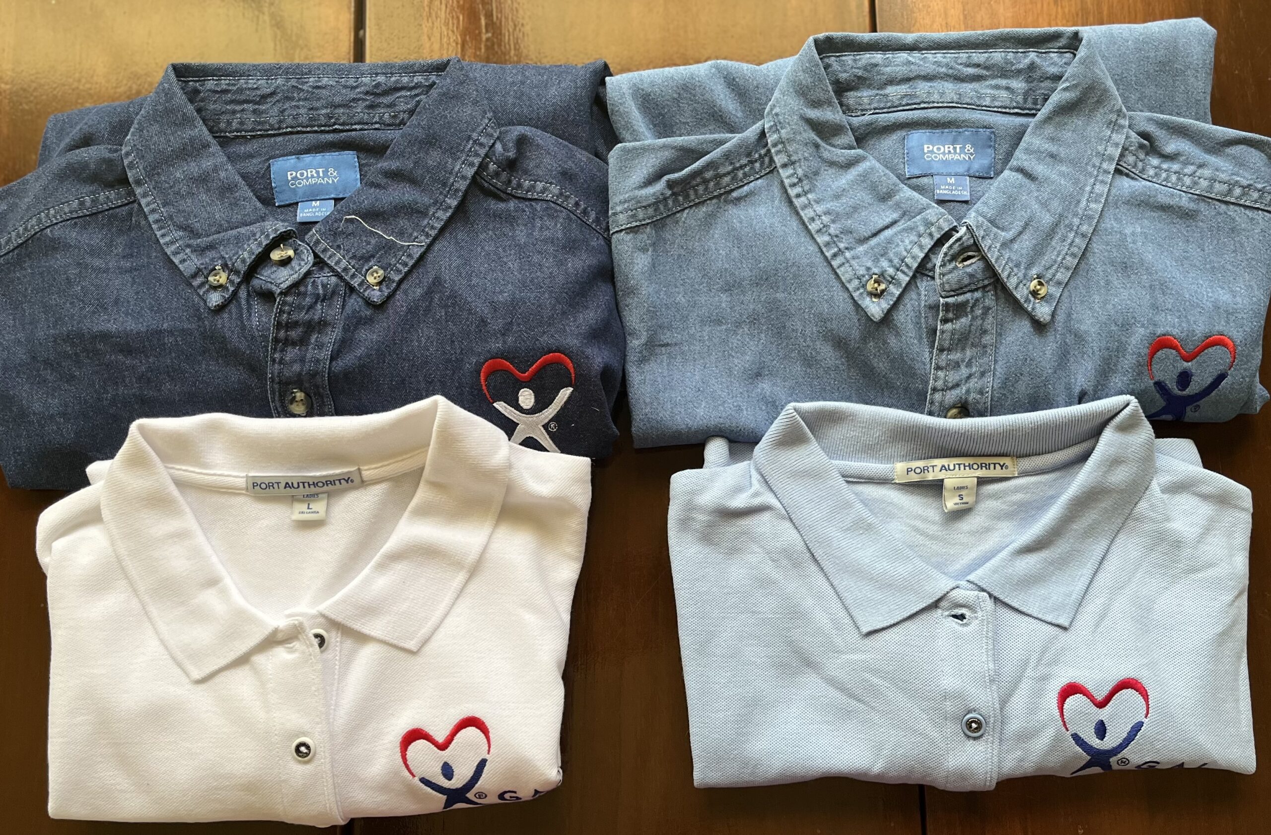 Photo of 4 types of shirt